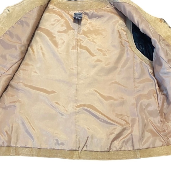 Outbrook Leather‎ Ladies Vest size 2X 100 % Leather Western 100 % Polyester - Picture 12 of 16